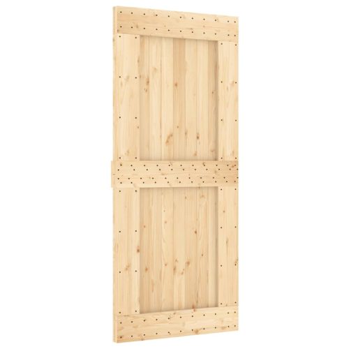 Ajtók, vidaXL NARVIK tömör fenyőfa ajtó 90 x 210 cm