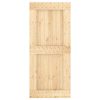 Ajtók, vidaXL NARVIK tömör fenyőfa ajtó 90 x 210 cm