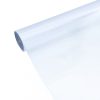 Ablakfóliák, vidaXL matt átlátszó szürke PVC statikus ablakfólia 90 x 500 cm