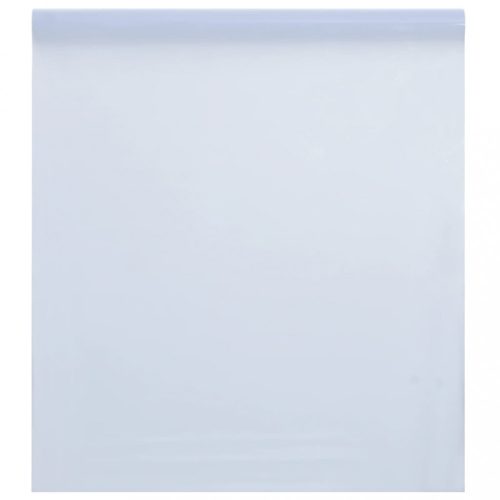Ablakfóliák, vidaXL matt fehér PVC statikus ablakfólia 60 x 1000 cm