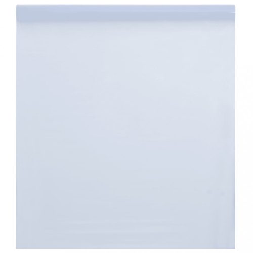 Ablakfóliák, vidaXL matt fehér PVC statikus ablakfólia 90 x 1000 cm