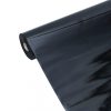 Ablakfóliák, vidaXL matt fekete PVC statikus ablakfólia 60 x 1000 cm