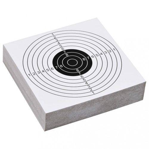 Lőcélpontok, vidaXL 100 db papír céltábla 15 x 15 cm