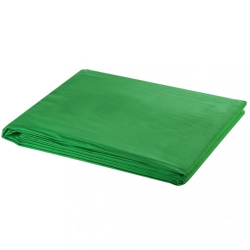 Műtermi hátterek, vidaXL zöld pamut háttér blueboxhoz állvány nélkül 500 x 300 cm