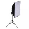 Stúdiófények és reflektorok, vidaXL 2 fényállvány softbox-al