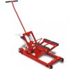 Szervízfelszerelés és szerszámok, Hidraulikus Motorkerékpár/ATV emelő 680 kg piros