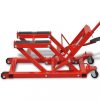 Szervízfelszerelés és szerszámok, Hidraulikus Motorkerékpár/ATV emelő 680 kg piros