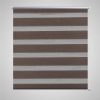 Redőnyök és rolók, Zebra roló 117 x 230 cm Kávészínű