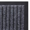 Lábtörlők, szürke PVC lábtörlő 90 x 60 cm