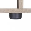 Könyvespolcok, állópolcok, vidaXL tölgyszínű lépcsős könyvespolc/vitrines polc 107 cm