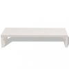 Nappali bútorok, vidaXL monitorállvány forgácslap 60 x 23,5 x 12 cm fehér
