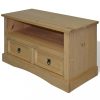 Nappali bútorok, vidaXL Corona-stílusú mexikói fenyő TV szekrény 91 x 43 x 56 cm