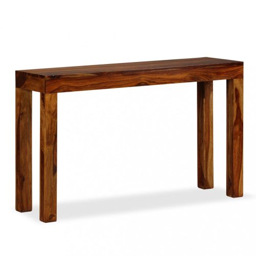 Kisasztalok, vidaXL tömör kelet-indiai rózsafa tálalóasztal 120 x 35 x 75 cm