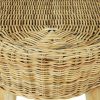 Tároló- és előszobai padok, vidaXL előszoba pad természetes rattanból 110 x 35 x 45 cm