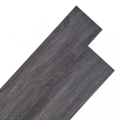 Padlóburkolatok és szőnyegek, vidaXL fekete és fehér nem öntapadó PVC padlólapok 2 mm 5,26