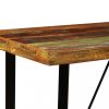 Konyha- és étkezőasztalok, vidaXL tömör újrahasznosított fa bárasztal 120 x 60 x 107 cm