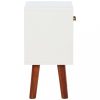 Éjjeliszekrények, vidaXL 2 db tömör akácfa éjjeliszekrény 40 x 30 x 57 cm