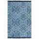 Szőnyegek, vidaXL kék mintás kilim pamutszőnyeg 160 x 230 cm