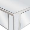 Hálószobai fésülködőasztalok, vidaXL tükrös MDF / üveg öltözőasztal ülőkével