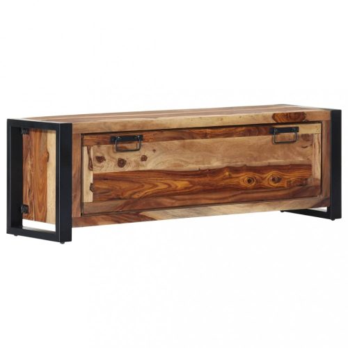 Cipőpolcok és -állványok, vidaXL tömör kelet-indiai rózsafa cipősszekrény 120 x 35 x 40 cm