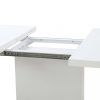 Konyha- és étkezőasztalok, vidaXL magasfényű fehér MDF kihúzható étkezőasztal 180 x 90 x