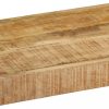 Nappali bútorok, vidaXL tömör mangófa TV-szekrény 90 x 30 x 40 cm