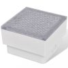 Kültéri világítás, vidaXL 6 db beépíthető LED fény 100 x 100 x 68 mm