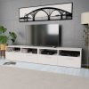 Nappali bútorok, vidaXL 2 db fehér szerelt fa TV szekrény 95 x 35 x 36 cm