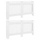 Radiátor kiegészítők, vidaXL 2 db fehér MDF radiátorburkolat 152 cm