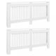 Radiátor kiegészítők, vidaXL 2 db fehér MDF radiátorburkolat 172 cm