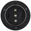 Kültéri világítás, vidaXL 12 db fehér kerek kültéri napelemes LED lámpa 12 cm