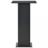 Konyha- és étkezőasztalok, 280206 vidaXL Bar Table Black 60x60x110 cm