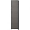Ruhásszekrények, vidaXL 2 db szürke összecsukható szövet ruhásszekrény 110x45x175 cm