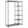 Ruhásszekrények, vidaXL 2 db szürke összecsukható szövet ruhásszekrény 110x45x175 cm