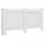 Radiátor kiegészítők, vidaXL fehér MDF radiátorburkolat 152 x 19 x 81,5 cm