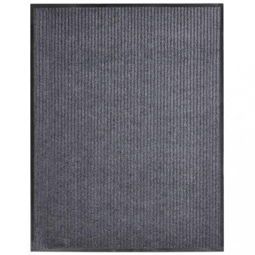 Lábtörlők, vidaXL szürke PVC lábtörlő 117x220 cm