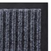 Lábtörlők, vidaXL szürke PVC lábtörlő 117x220 cm