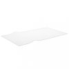 Asztal kellékek, vidaXL átlátszó PVC védőabrosz 200x100 cm 2 mm
