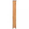 Könyvespolcok, állópolcok, vidaXL 6 szintes tömör tölgyfa könyvespolc 80 x 22,5 x 170 cm