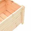 Kerti padok, vidaXL tömör fenyőfa tárolópad 120 cm