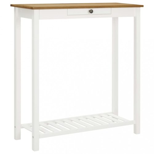 Konyha- és étkezőasztalok, vidaXL tömör tölgyfa bárasztal 100 x 40 x 110 cm