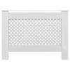 Radiátor kiegészítők, vidaXL 2 db fehér MDF radiátorburkolat 112 x 19 x 81,5 cm