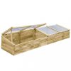 Melegházak, vidaXL 2 db impregnált fenyőfa melegház 200 x 50 x 35 cm