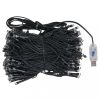 Karácsonyfák, vidaXL PVC és PE műkarácsonyfa LED-del/gömbszettel/hóval 150 cm