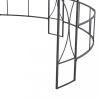 Kerti pavilon és előtető, vidaXL antracitszürke kerek pavilon 300 x 290 cm