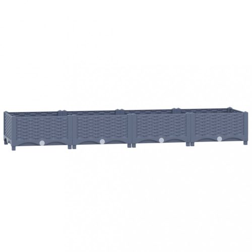 Virágcserepek és kaspók, vidaXL polipropilén magaságyás 160 x 40 x 23 cm