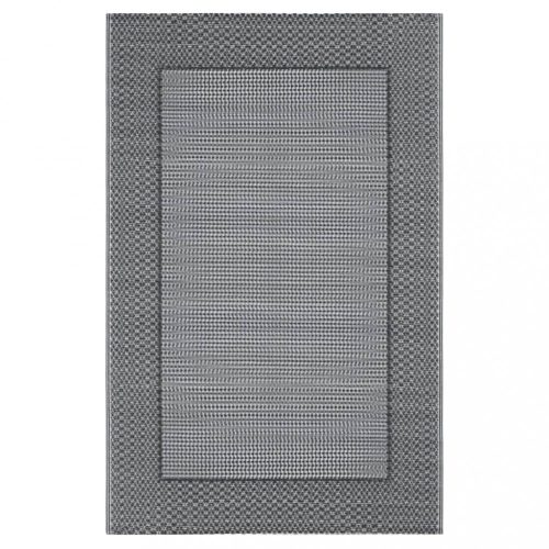 Kültéri takarók, vidaXL kültéri szőnyeg ARAKIL szürke 120x180 cm PP