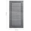 Kültéri takarók, vidaXL kültéri szőnyeg ARAKIL szürke 160x230 cm PP