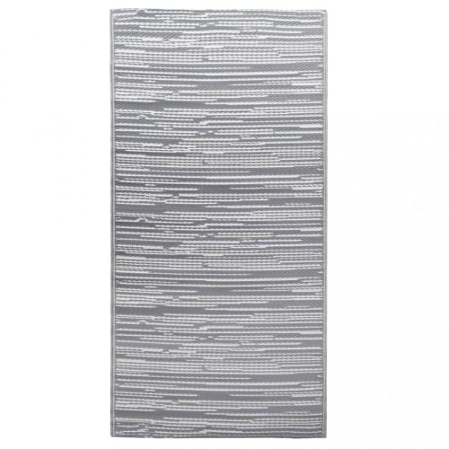 Kültéri takarók, vidaXL kültéri szőnyeg ARAKIL szürke 160x230 cm PP
