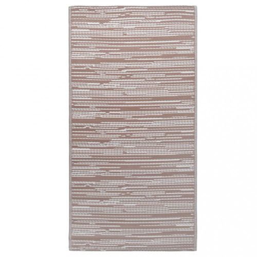 Kültéri takarók, vidaXL kültéri szőnyeg ARAKIL barna 80x150 cm PP